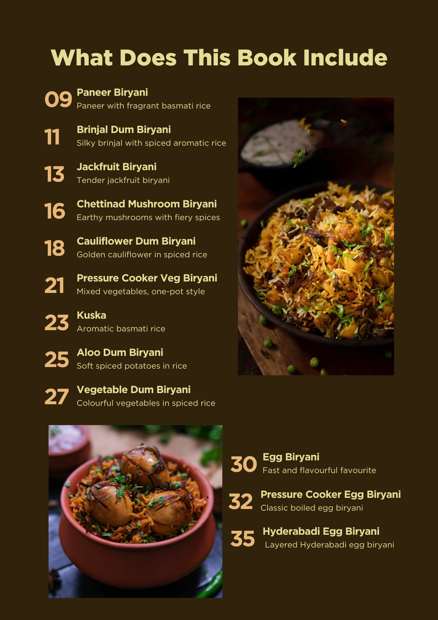 Hema Subramanian's Ultimate Biryani Cookbook (digital cook book)