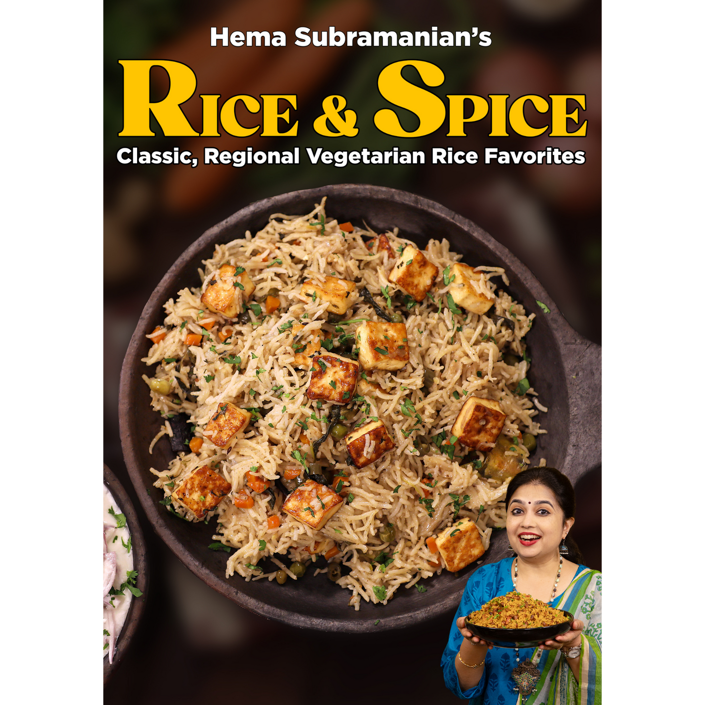 Hema Subramanian's Rice and Spice | Indian Vegetarian Rice Recipes (digital cookbook)