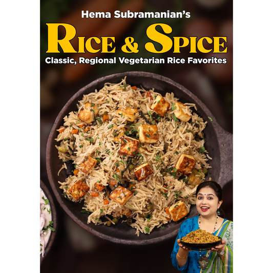 Hema Subramanian's Rice and Spice | Indian Vegetarian Rice Recipes (digital cookbook)